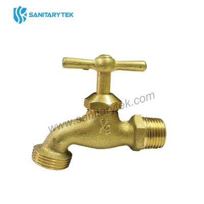 Brass hose bibb