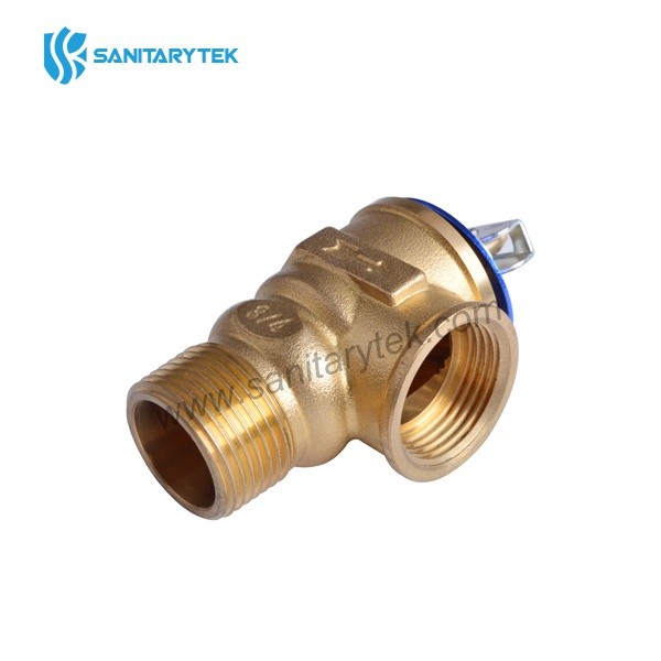 Brass safety relief valve for tankless water heater - Image 3