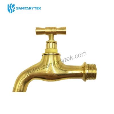Brass stop bibcock