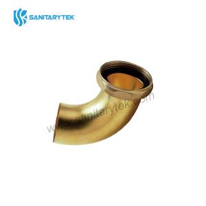 Brass tail connection ø 38 mm with nut 1”1/2