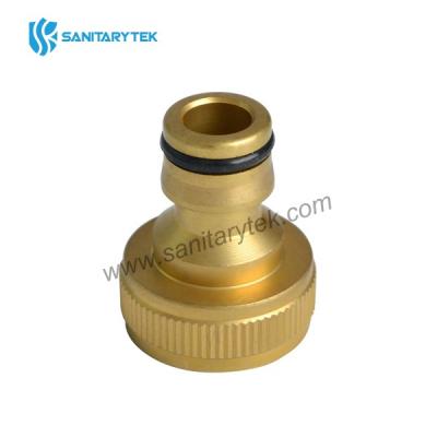 Brass tap adaptor with female thread, garden hose quick connector