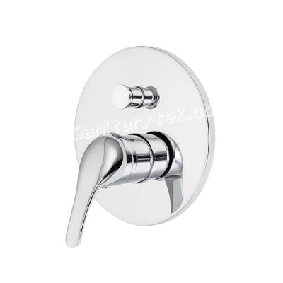 Build-in shower mixer with diverter, chrome