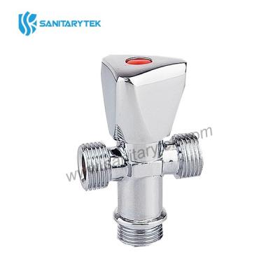 Chrome angle valve 3 ways