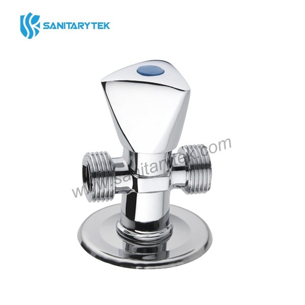 Chrome angle valve 3 ways
