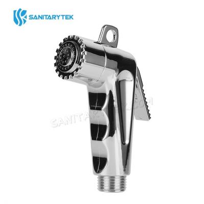 Chrome bidet spray head shattaf