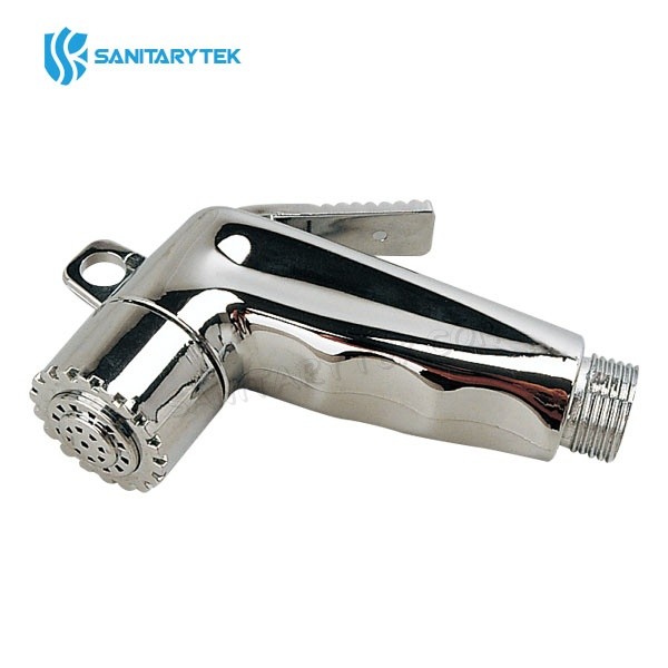Chrome bidet spray head shattaf