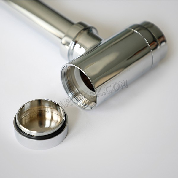 Chrome brass bottle siphon - Image 5