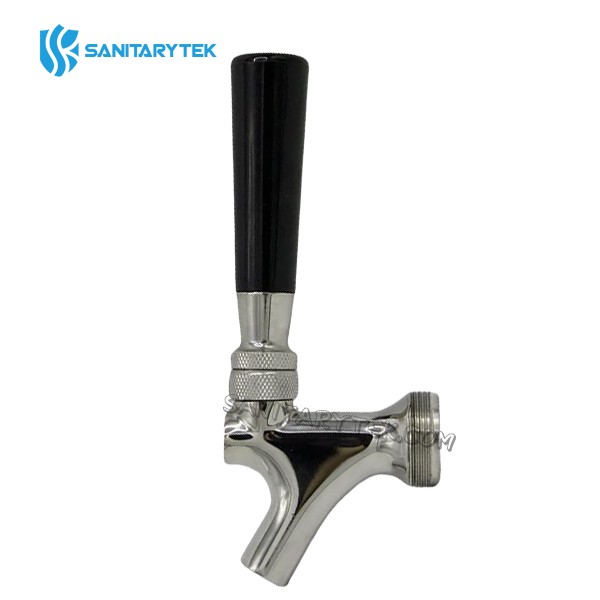 Chrome brass draft beer tap faucet