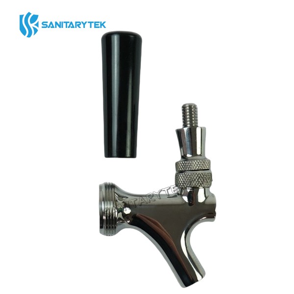 Chrome brass draft beer tap faucet