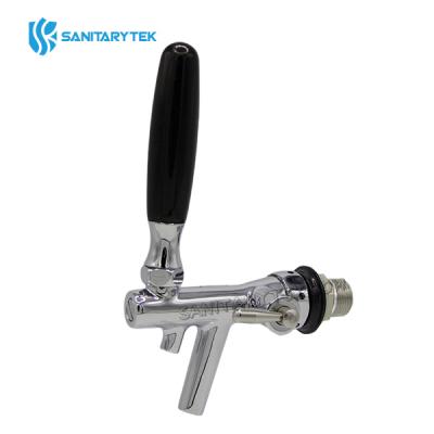 Chrome double mouth beer tap for beerbrew