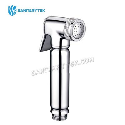 Chrome douche bidet toilet spray brass shattaf