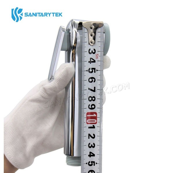 Chrome shower trigger spray shattaf - Image 3