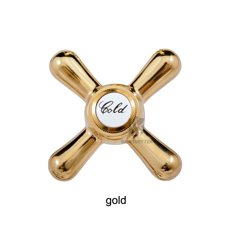 Chrome sink faucet dual handle basin mixer tap