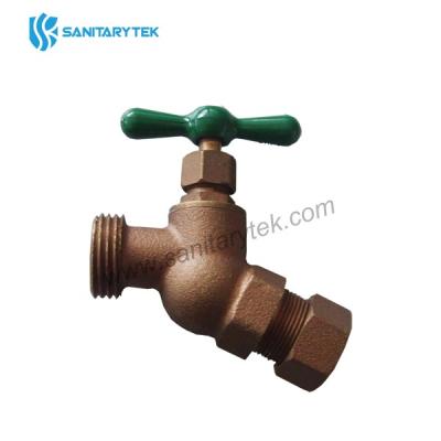Compression No kink hose bibb