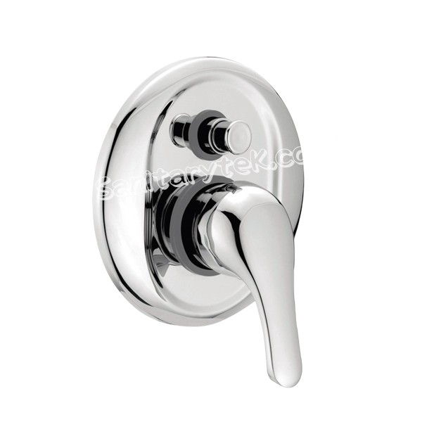 Concealed bath / shower mixer set