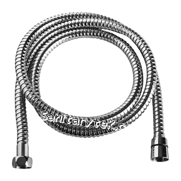 Concealed faucet with bidet shower kit, round cover, chrome - Image 5