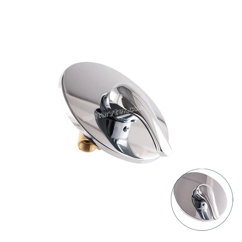 Concealed single lever shower mixer