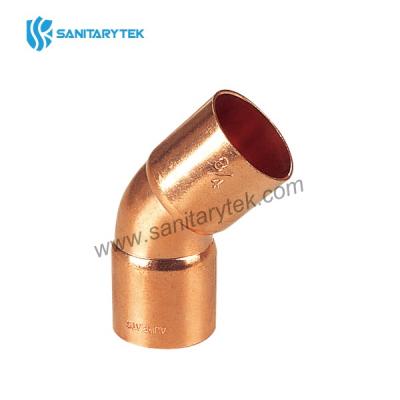 Copper 45° elbow