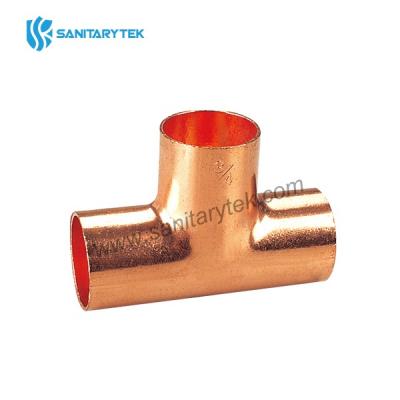 Copper equal tee