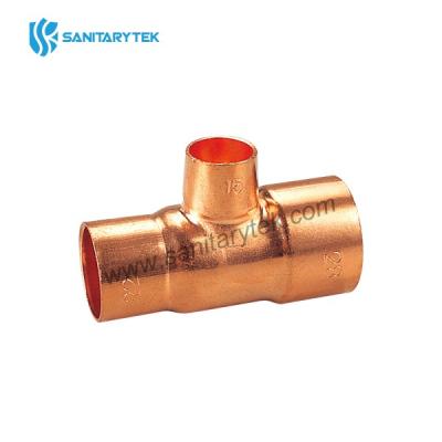 Copper reducing tee