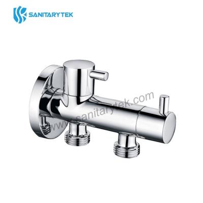 Double angle valve
