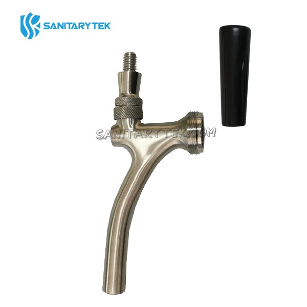 Draft beer faucet tap extended spout,stainless steel