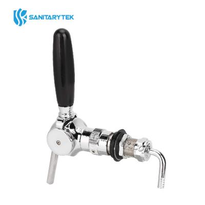 Draft brass Belgian beer tap faucet with shank G5/8x30mm