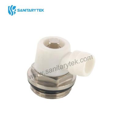 Drain valve rotatable with O-ring, nickel plated