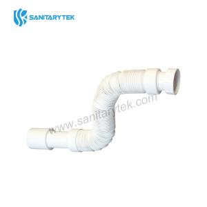 Extensible pipe connector with plastic nut 11/2