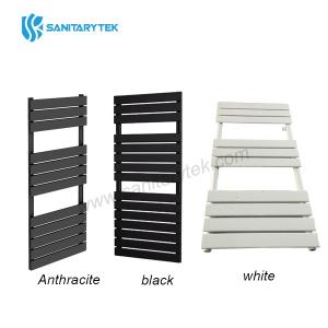 Flat panel towel rail radiator