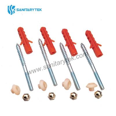 Floor fixing kit for toilet WC bidet