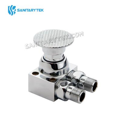 Foot operated valve