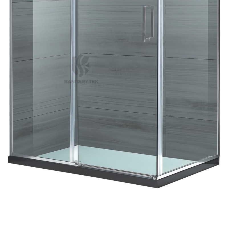 Frameless sliding door shower enclosure - Image 4