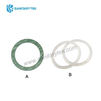 Gasket for radiator plug and adapter, nipple