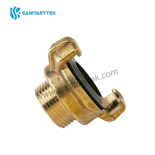 Geka garden hose brass quick coupling male