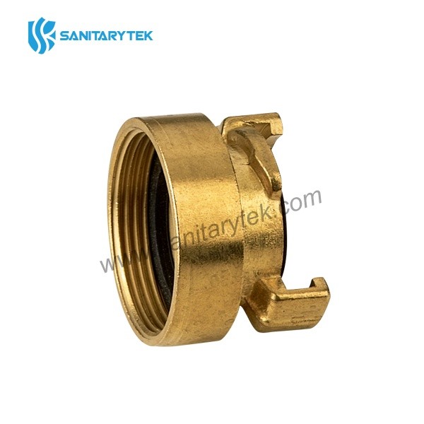 Geka garden hose brass coupling with female thread - Image 2