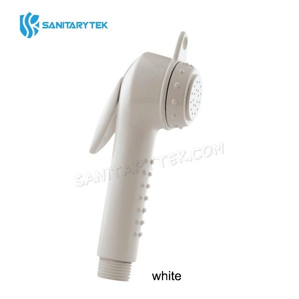 Push button hand shower head for kitchen or toilet