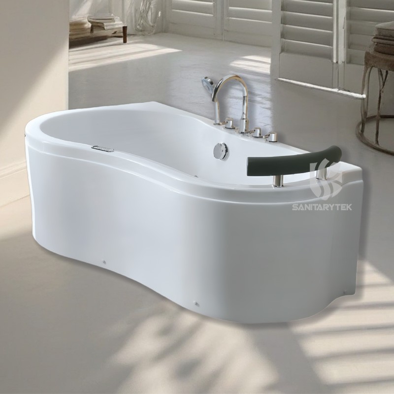 Hydro massage bathtub one person