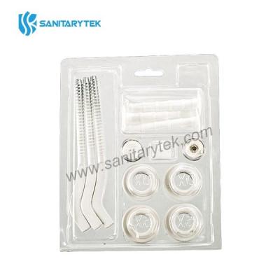 Installation kit for aluminium radiators with flat wall brackets – 13 set, blister