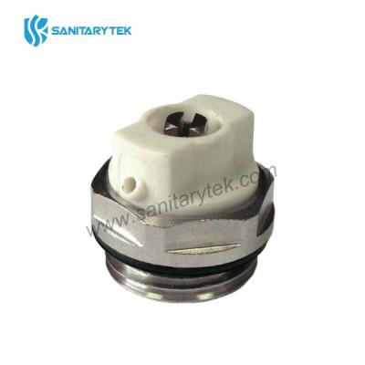 Manual radiator bleeding valve