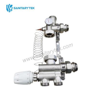 Mixing group unit without pump