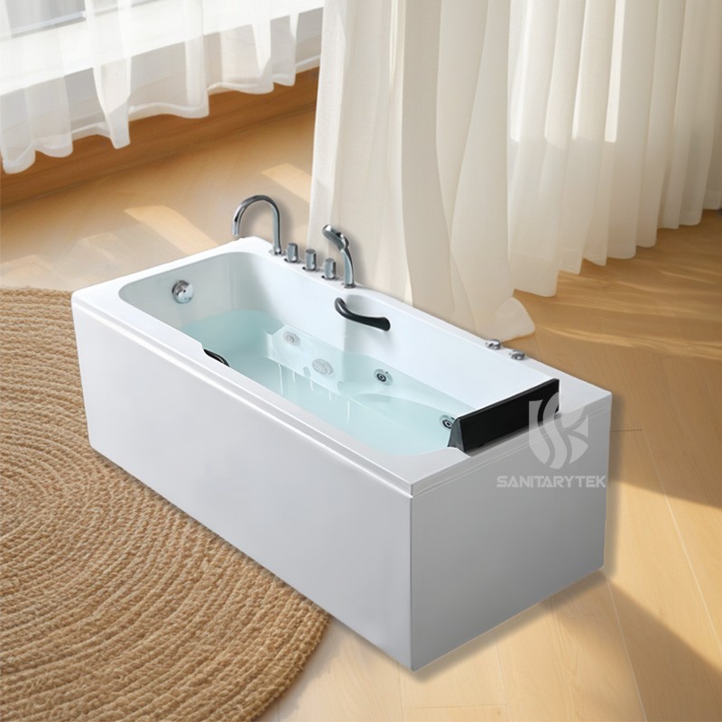One person hydrotherapy whirlpool bathtub