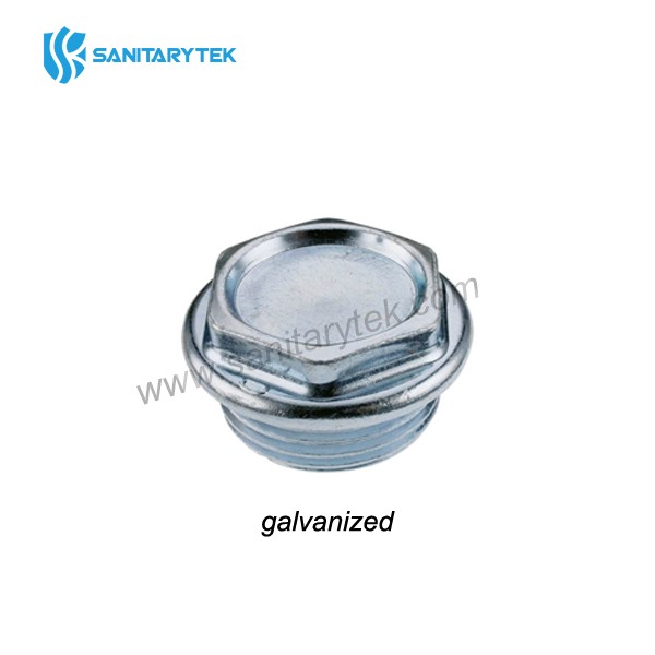 Plug for aluminium radiator