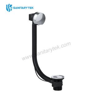 Pop-up combination bath waste