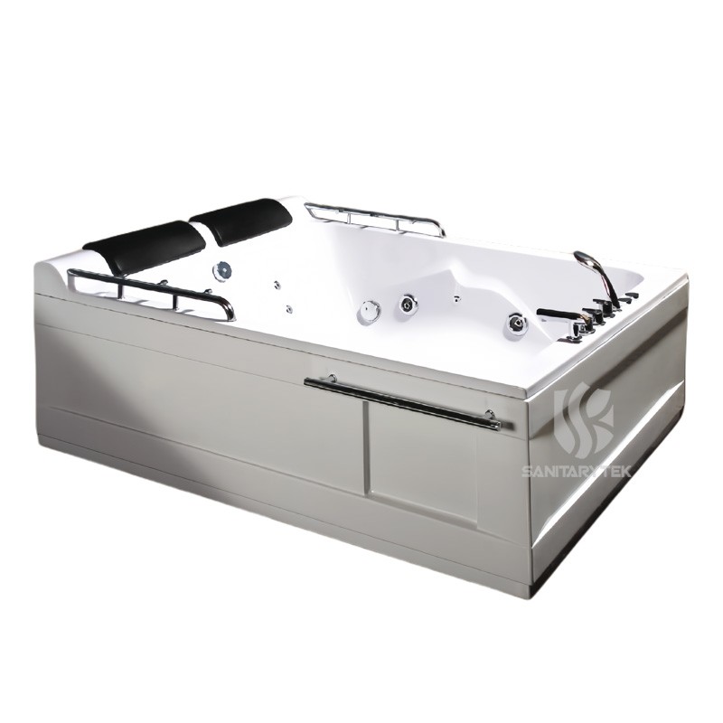 2 Person whirlpool massage bathtub