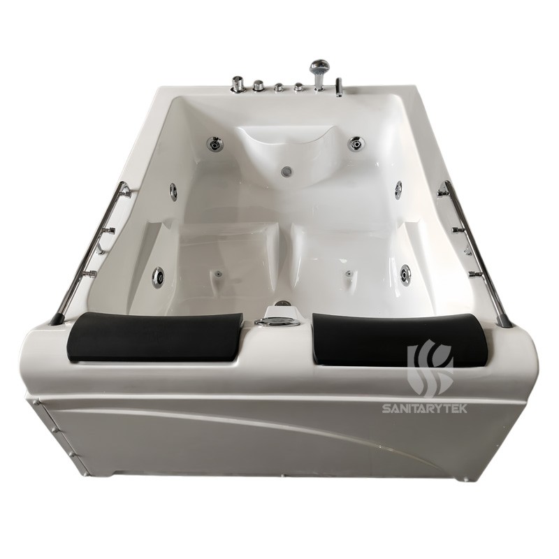 2 Person whirlpool massage bathtub