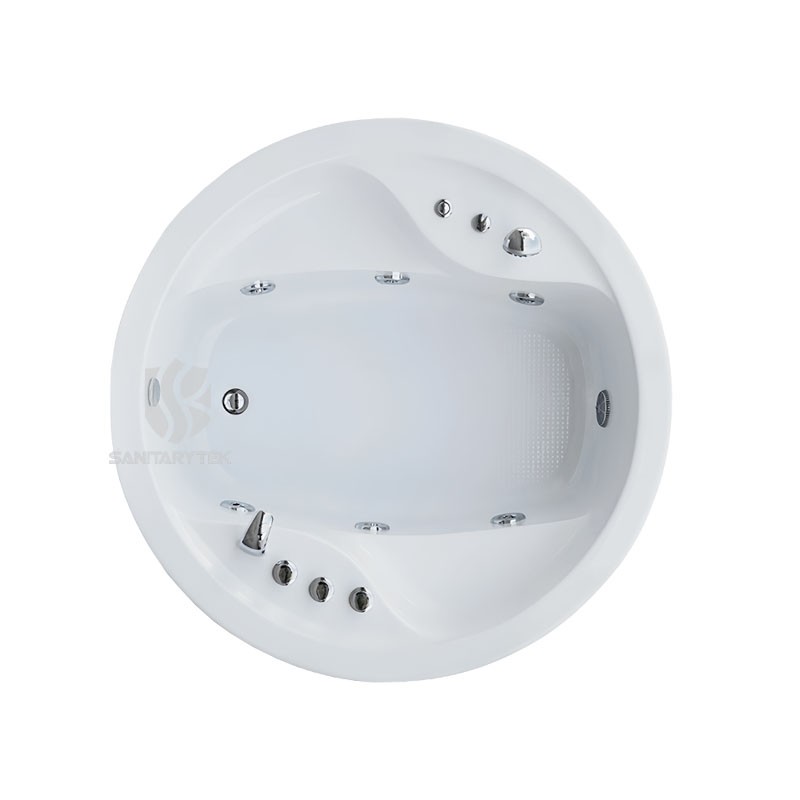Round Whirlpool Massage Bathtub - Image 3