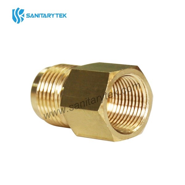 SAE 45 male X NPT female union nipple - Image 3