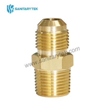 SAE 45 male X NPT male union nipple