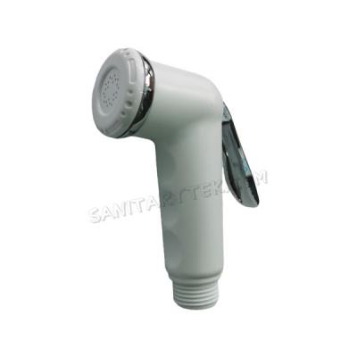 Shattaf bidet sprayer, white/chrome